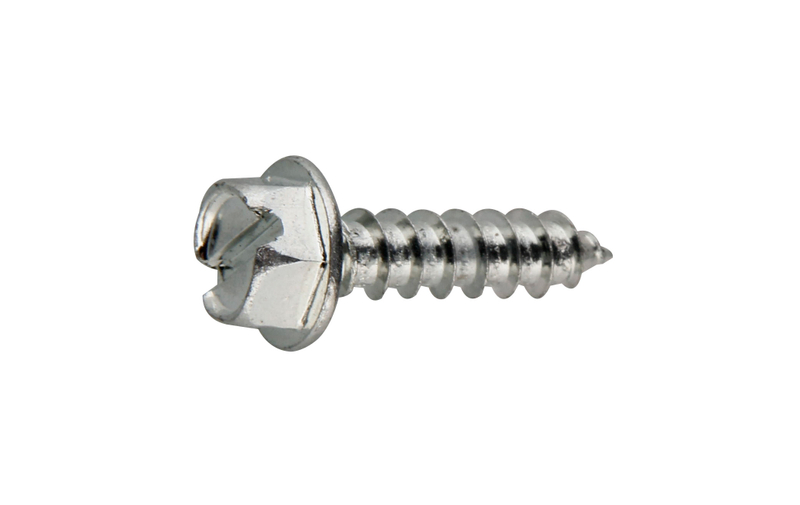 Slotted Recessed Hex Washer Head Self Tapping Screws