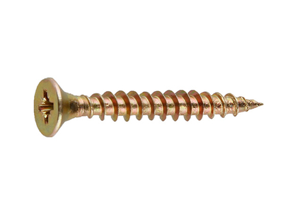 Pozi Drive Double Countersunk Head Chipboard Screw with Cutting Tail